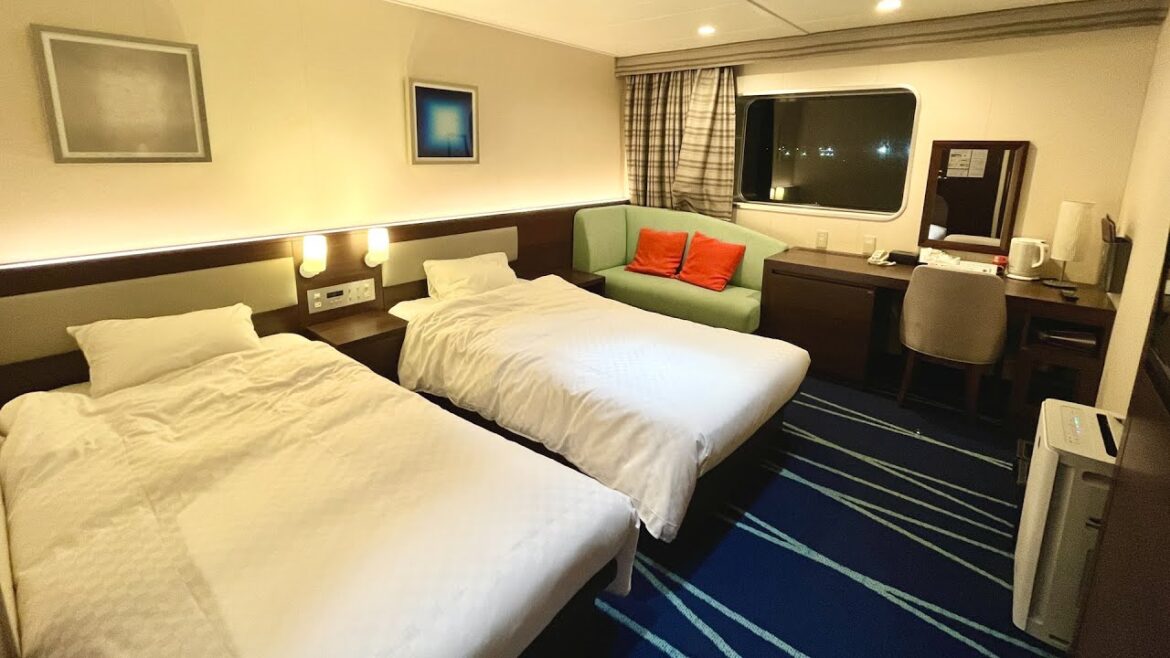 12.5 hrs $158 Cozy Japanese Overnight Ferry from Osaka to Fukuoka 12.5 hrs $158 Cozy Japanese Overnight Ferry from Osaka to Fukuoka