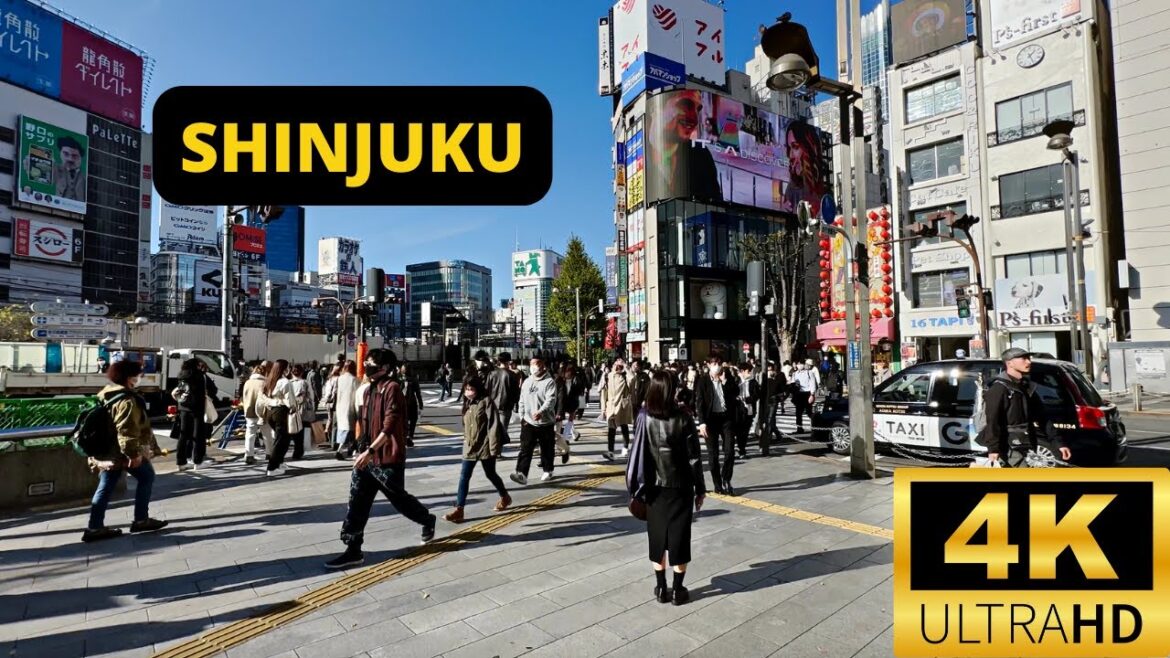 TOKYO, JAPAN 🇯🇵 [4K] SHINJUKU — Walking Tour