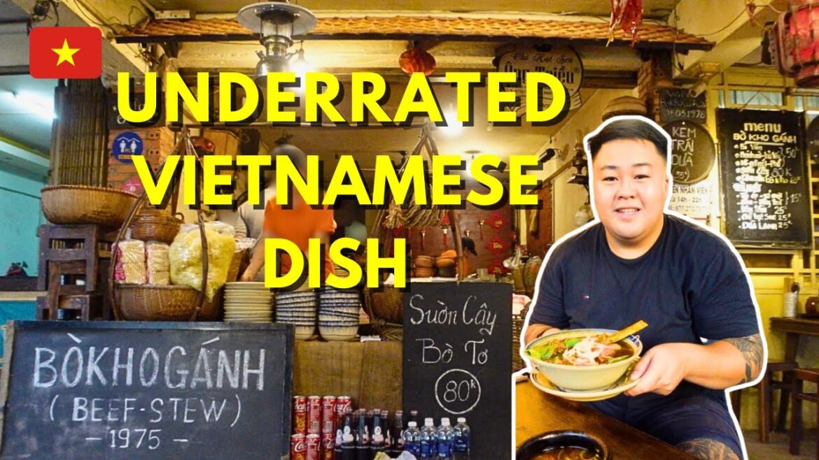 Trying This Underrated Vietnamese Dish in Vietnam | Bò Kho (Braised Beef Stew) Street Food Vlog 🇻🇳