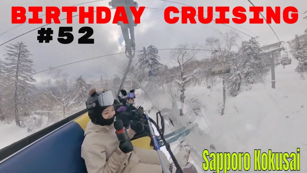 Birthday runs at Sapporo Kokusai Follow Andy and cruise the mountain! HD 1080p Birthday runs at Sapporo Kokusai Follow Andy and cruise the mountain! HD 1080p