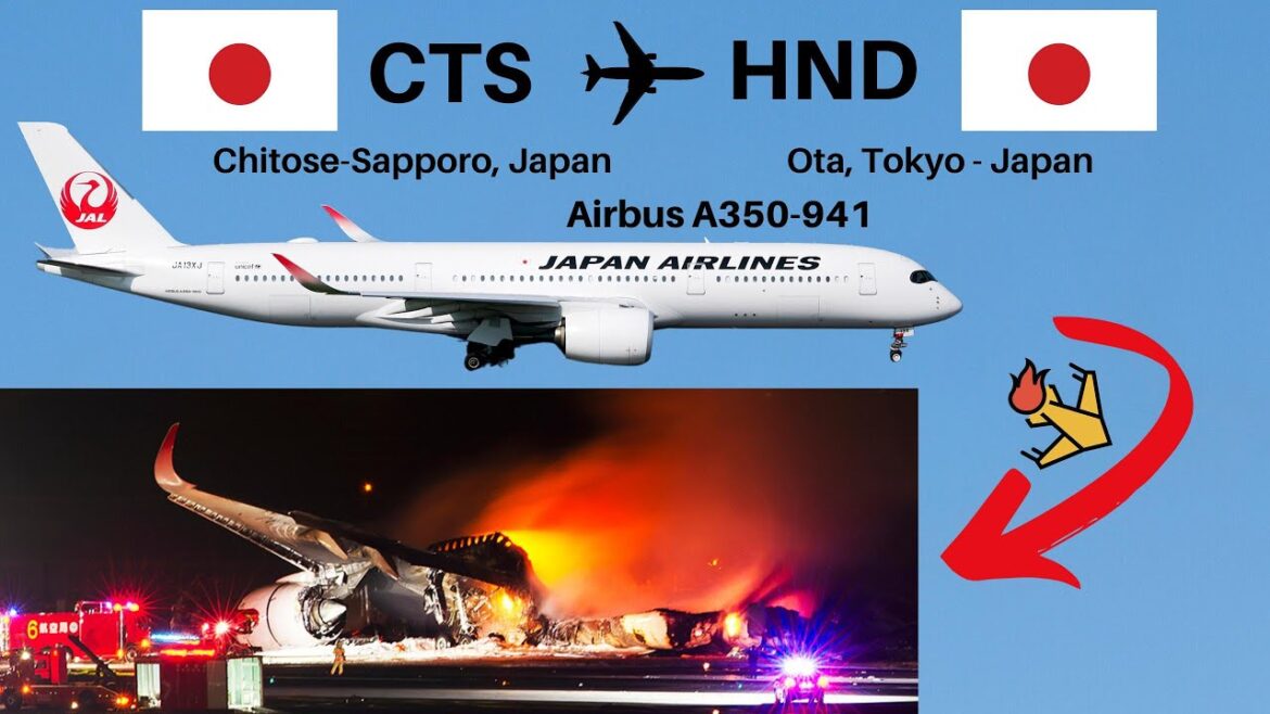 Accident - Japan Airlines A350-941 (JA13XJ) -Sapporo (CTS) to Tokyo (HND) - Flight JAL516
