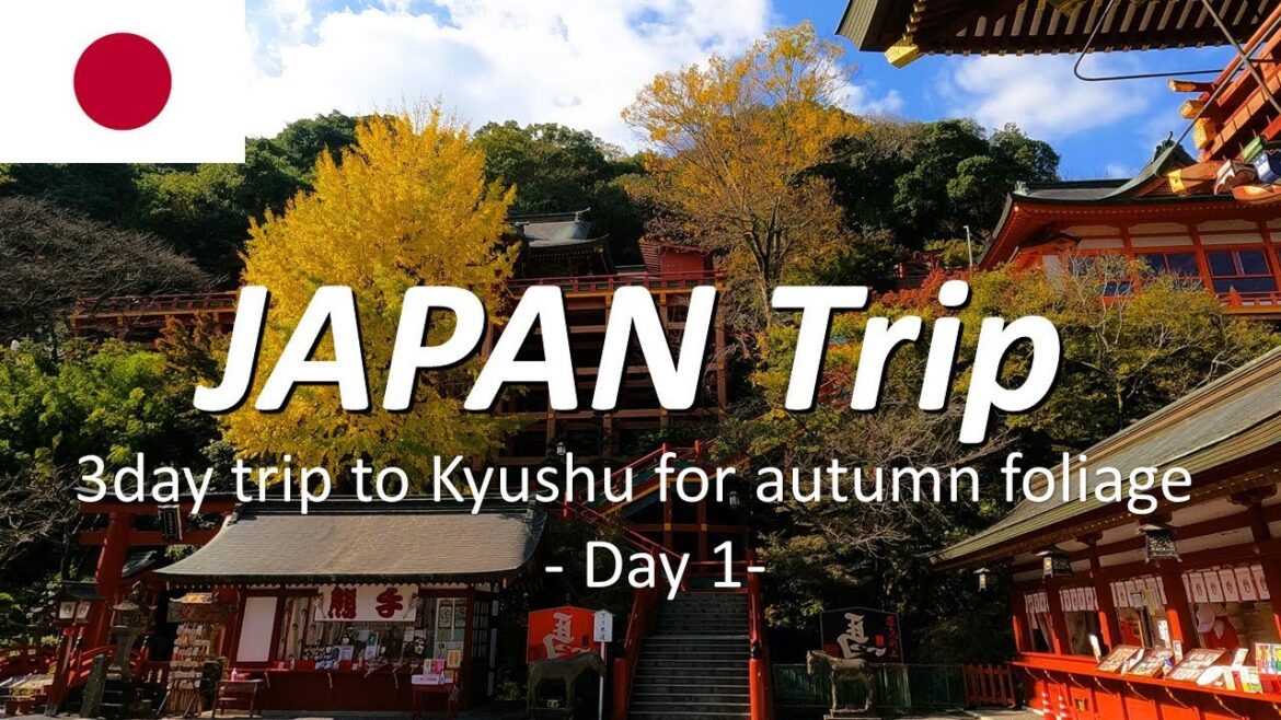 【JAPAN Trip】🇯🇵3-day trip to Kyushu for autumn foliage tour / Day 1: Saga & Nagasaki