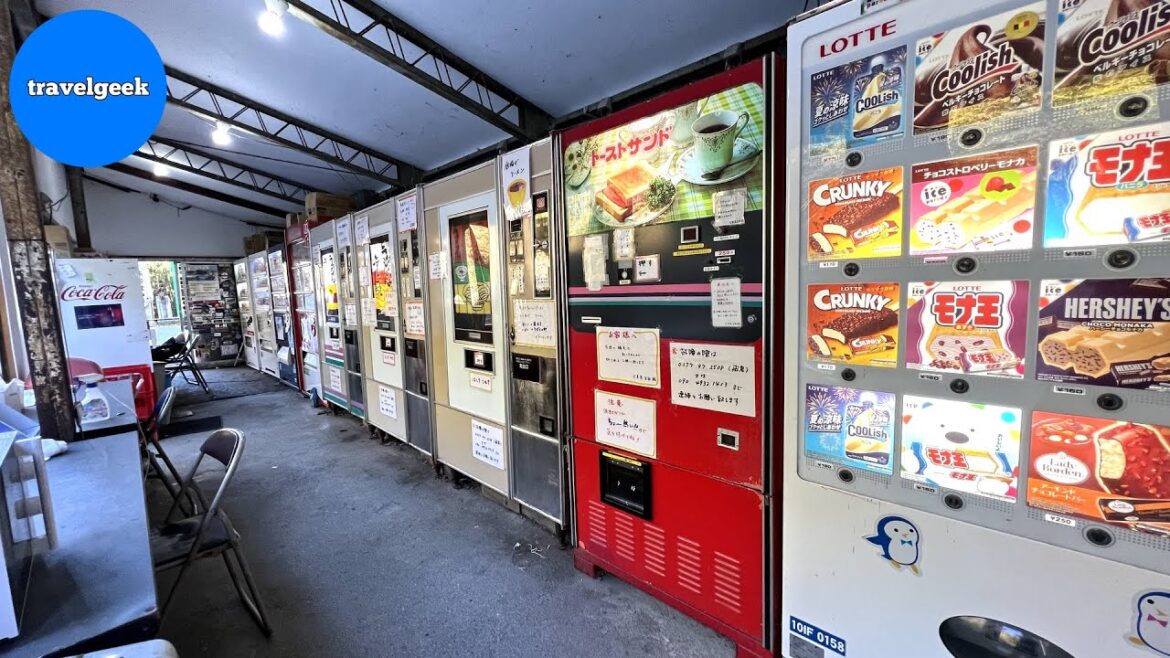 Visiting Japan's 50-Year Old Roadside Vending Machine Restaurant