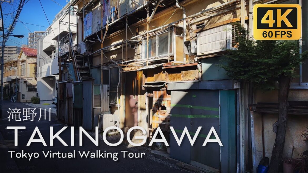 Uncovering the Secrets of Back Street Takinogawa Tokyo | 4K Walking Tour