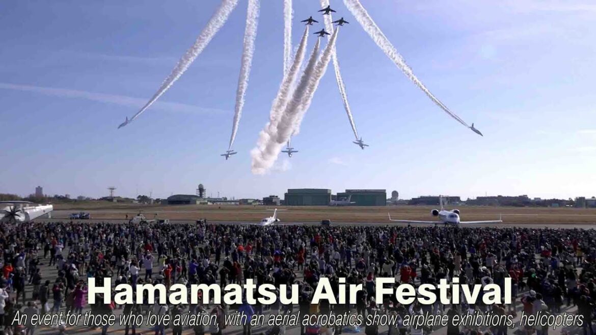 Aerial Acrobatics Show in Hamamatsu Aerial Acrobatics Show in Hamamatsu