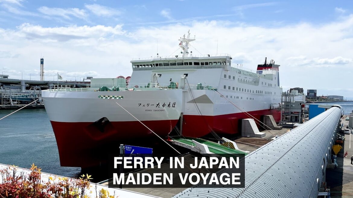 Taking a New Ferry in Japan | Maiden Voyage from Miyazaki to Kobe Taking a New Ferry in Japan | Maiden Voyage from Miyazaki to Kobe
