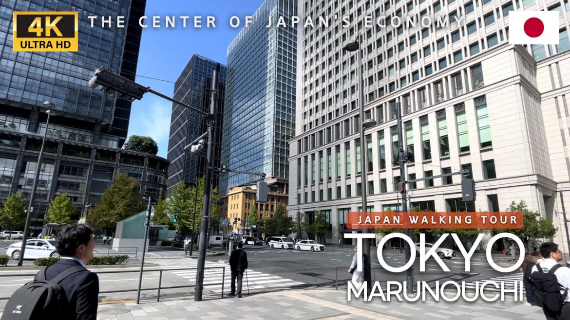 TOKYO Marunouchi Walking Tour : The Vibrant Heart of Japan's Economy - 4K 60fps [Ultra HD]