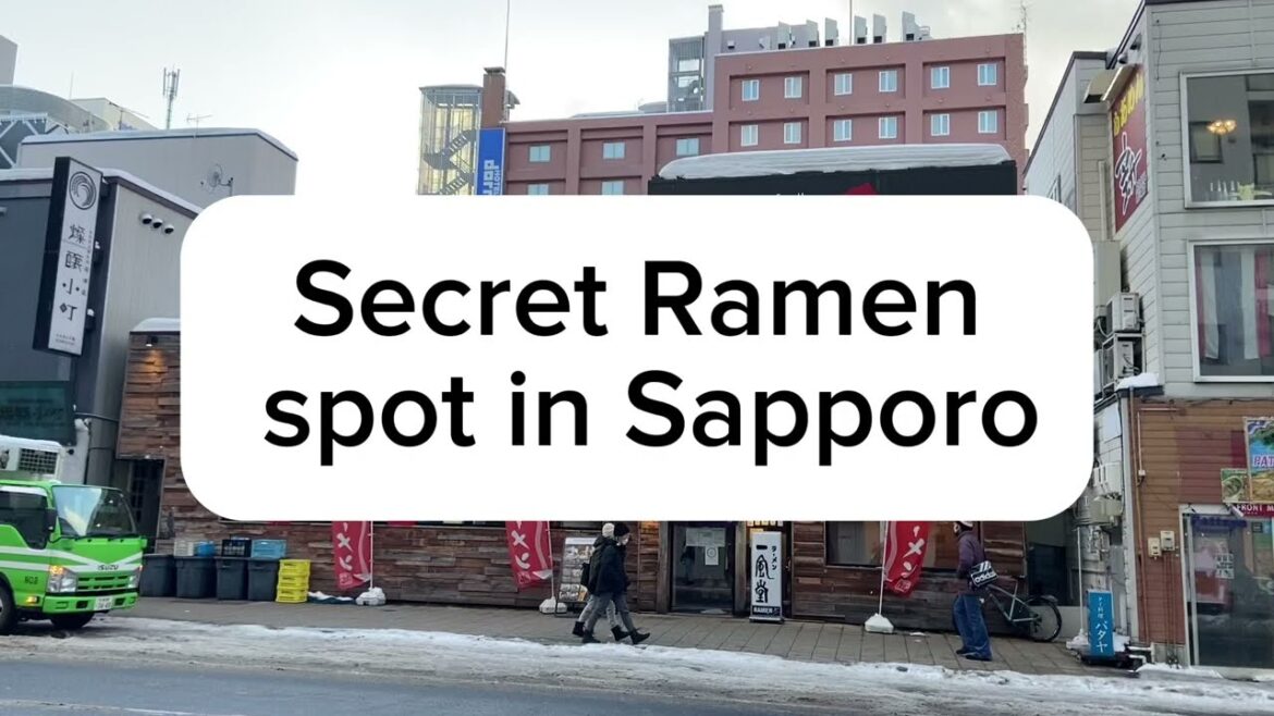 Japan travel guide must eat ramen in Sapporo japan | Slow aesthetic