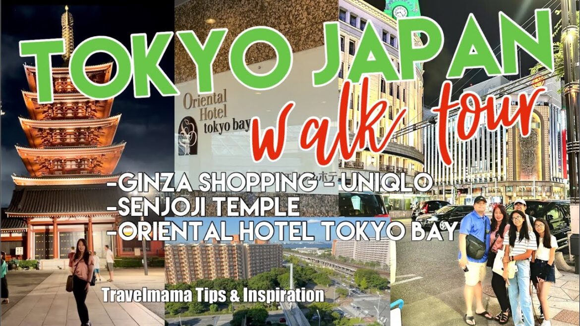 TOKYO JAPAN family vacation GINZA walking tour part 1 | Oriental Hotel Tokyo Bay | #uniqlo #travel TOKYO JAPAN family vacation GINZA walking tour part 1 | Oriental Hotel Tokyo Bay | #uniqlo #travel