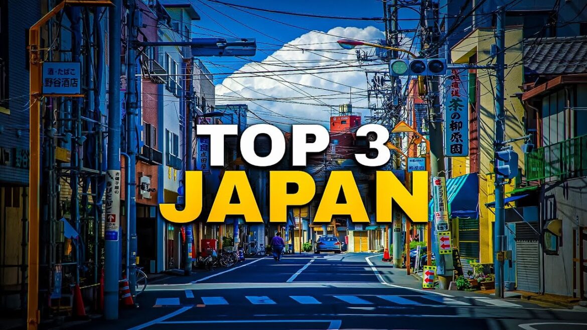 Top 3 Destinations in Japan