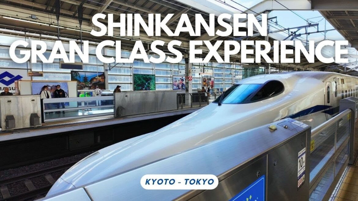 Shinkansen Gran Class  - Kyoto to Tokyo | Ticket Pre-booking Process