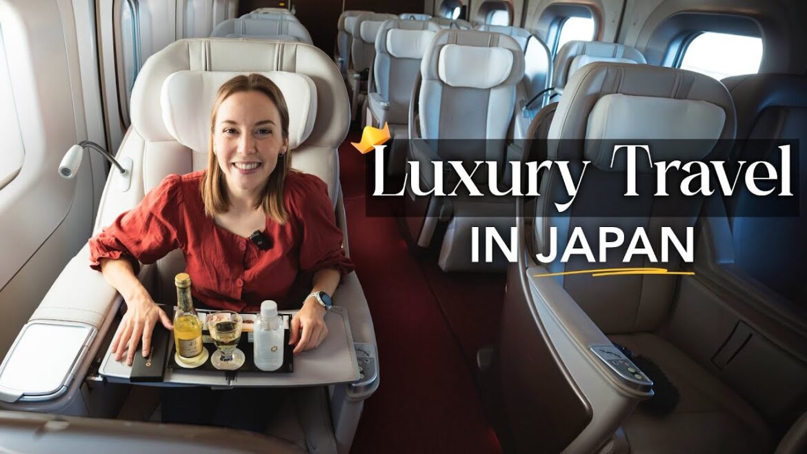 I Rode On Japan's Fastest Bullet Train in FIRST CLASS Across The Country - Gran Class JR East