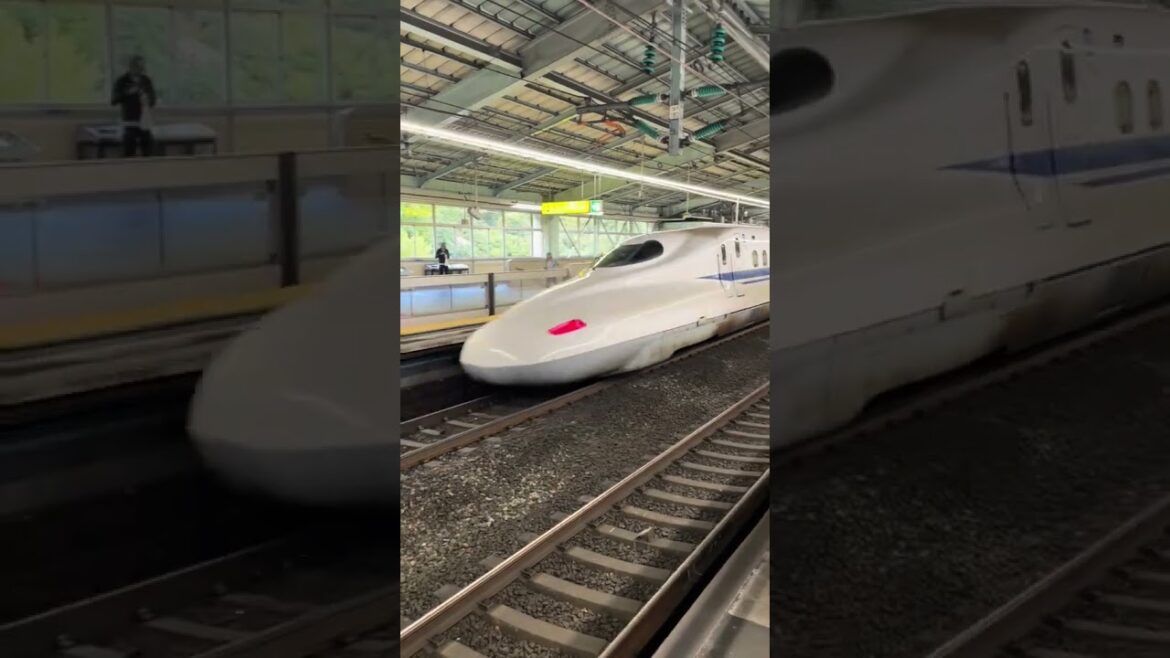 Trains at Shin-Kobe Station, Japan  #train #japanrailway #railway #japanline