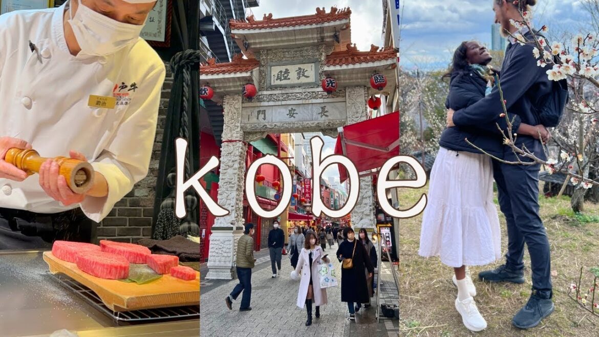 A day in Kobe, Japan | Walking tour, kobe beef experience, plum blossom szn A day in Kobe, Japan | Walking tour, kobe beef experience, plum blossom szn