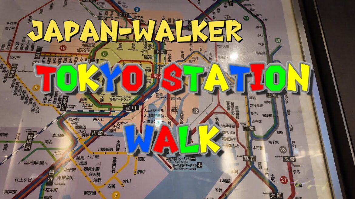 4k-Tokyo Tokyo Station Walking In Tokyo Japan Tour Guide