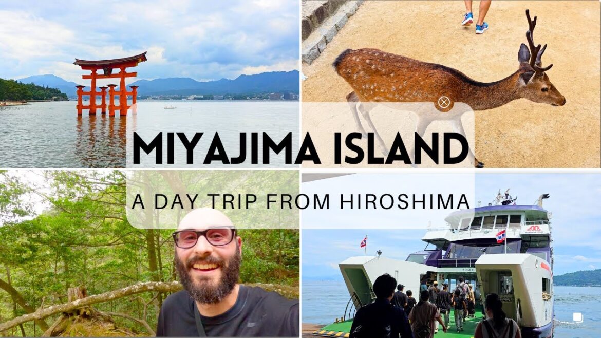 How to Take a Day Trip to Miyajima Island from Hiroshima, JAPAN How to Take a Day Trip to Miyajima Island from Hiroshima, JAPAN