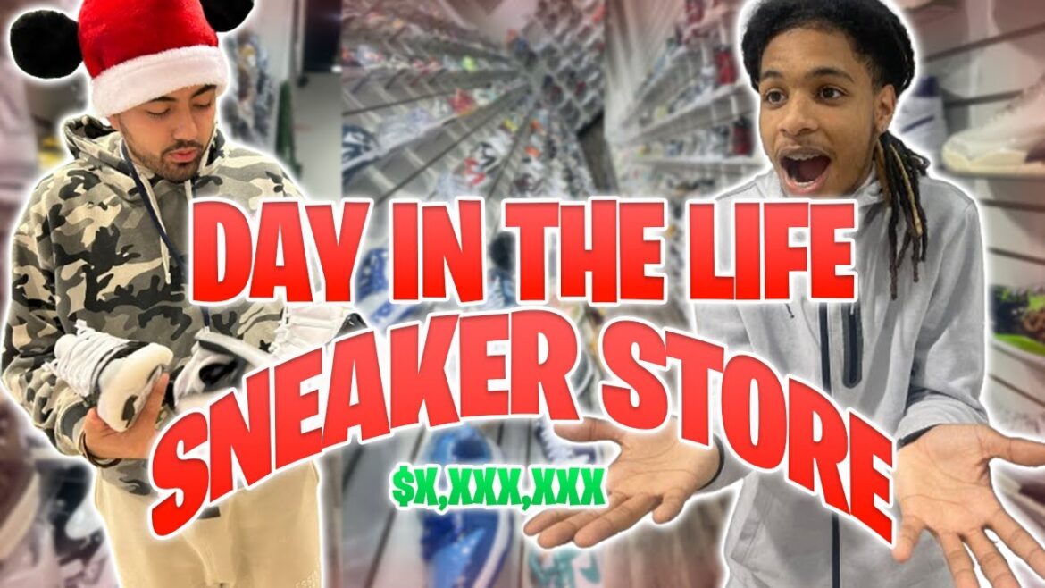 LIFE OF A 7 FIGURE BUSINESS OWNER 2024 - SNEAKER STORE
