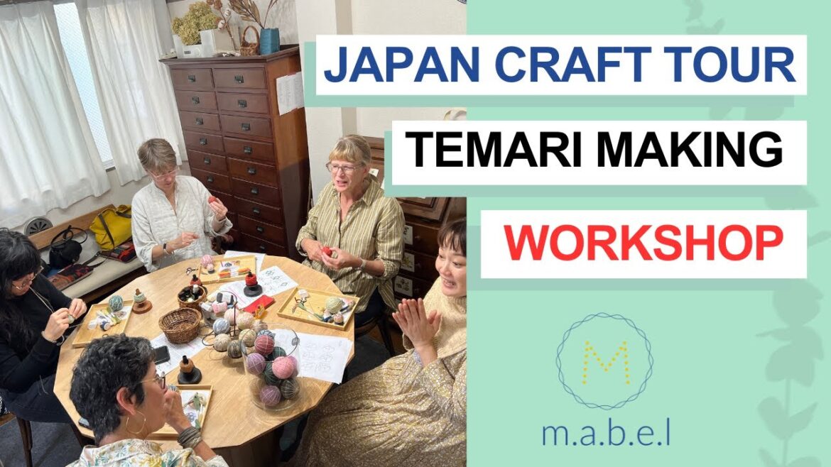 Temari-Making Workshop at NONA Temari - 🇯🇵 Japan Craft Tour  #japaneseartistry
