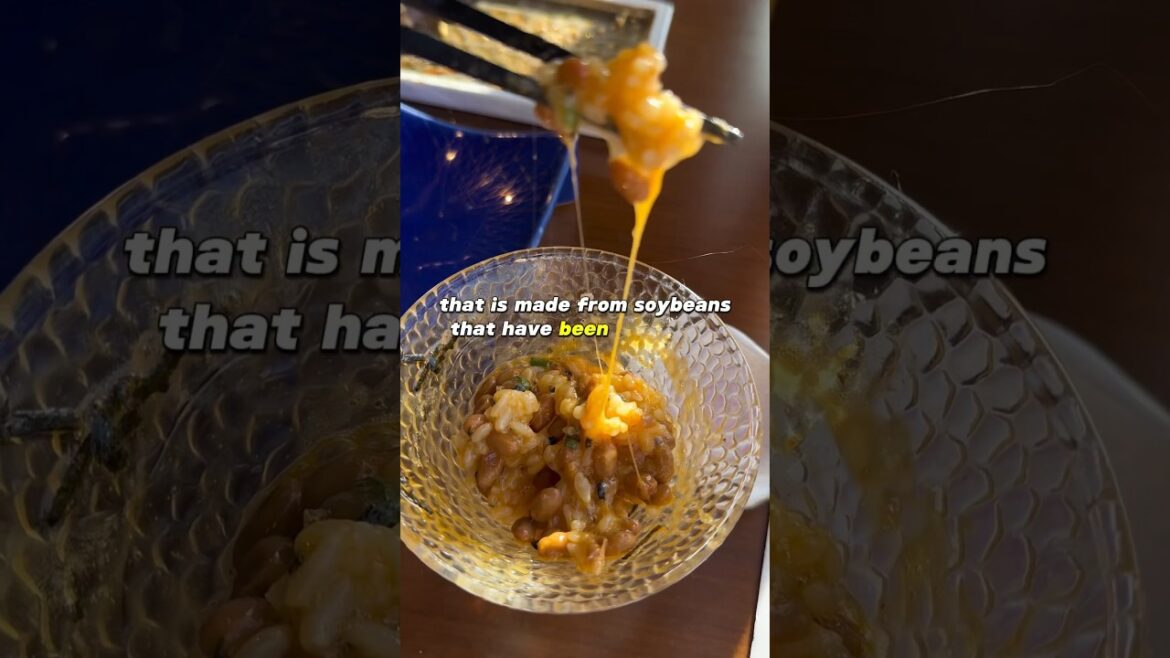 Try the Japanese dish “Natto” at least ONCE in your LIFE🤤🇯🇵