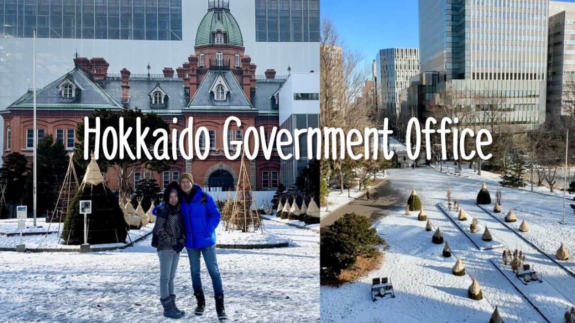 Former Hokkaido Government Office Building in Winter – Sapporo Japan Former Hokkaido Government Office Building in Winter – Sapporo Japan