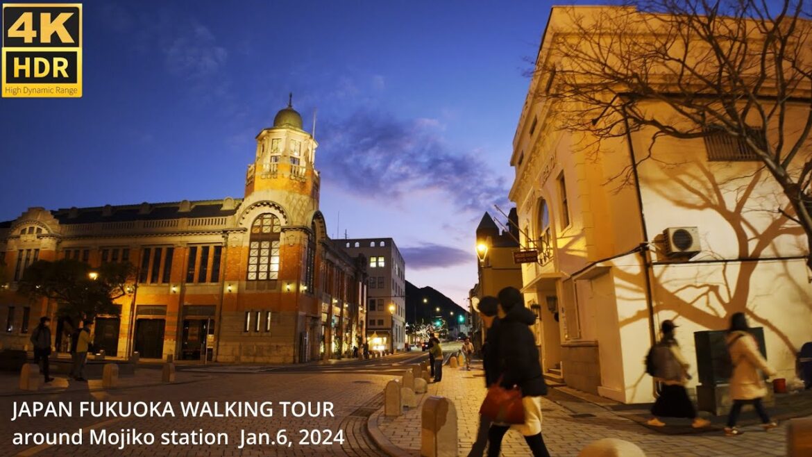 福岡県北九州市の門司港駅(門司港レトロ)周辺を歩く4khdr japan walking tour Fukuoka around Mojiko station. 福岡県北九州市の門司港駅(門司港レトロ)周辺を歩く4khdr japan walking tour Fukuoka around Mojiko station.