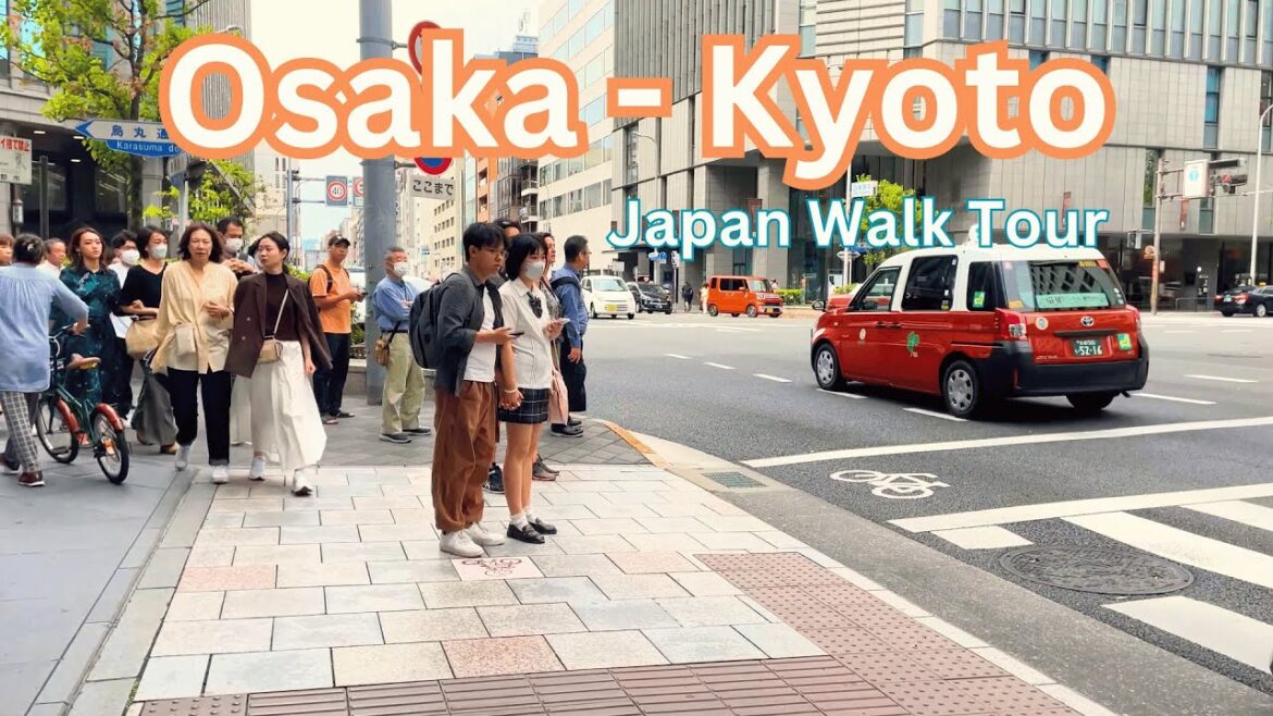 Walk in Osaka, Kyoto, which city do you prefer  | Japan Walk Tour Walk in Osaka, Kyoto, which city do you prefer  | Japan Walk Tour