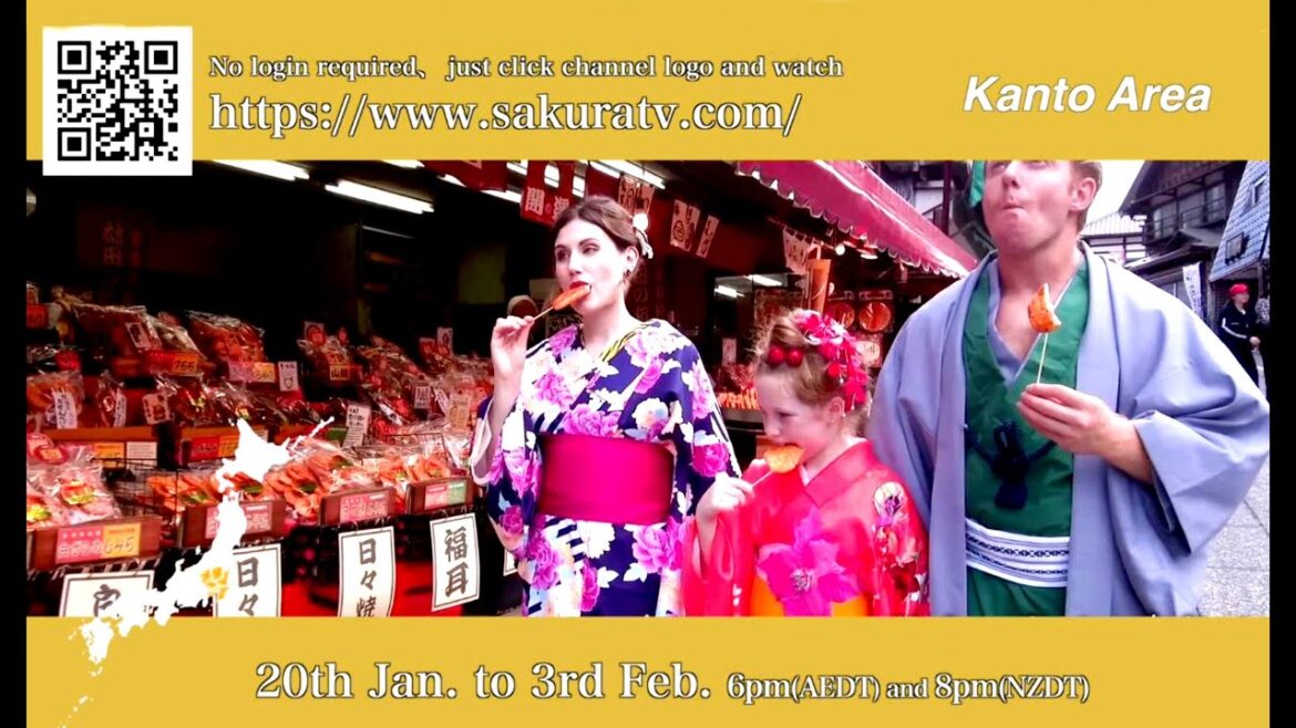 Enjoy your visit to Japan, enjoy watching Sakura TV for free for Australians and New Zealanders.