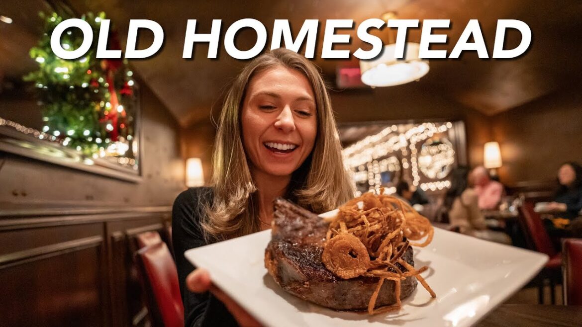 Trying America’s OLDEST Steakhouse | Old Homestead Steakhouse in New York City Trying America’s OLDEST Steakhouse | Old Homestead Steakhouse in New York City