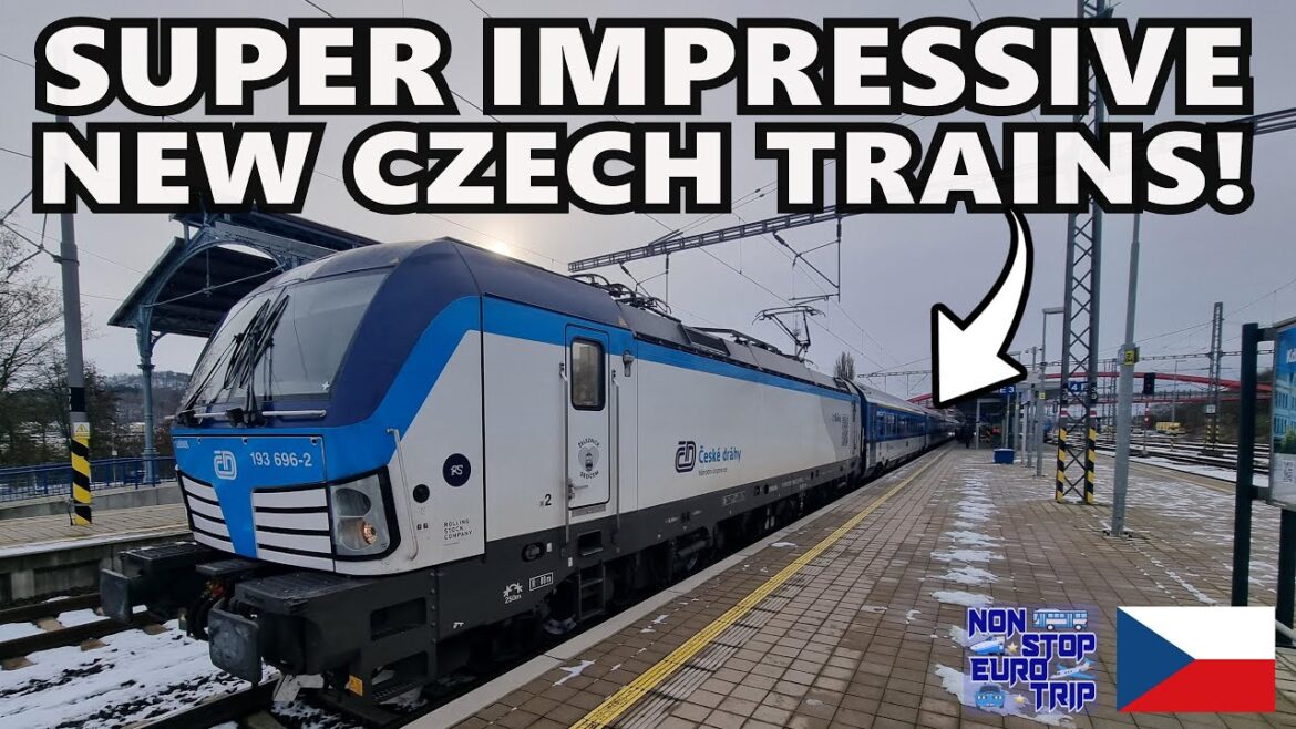 The FANTASTIC NEW Czech Intercity Train / České Dráhy Interjet Review