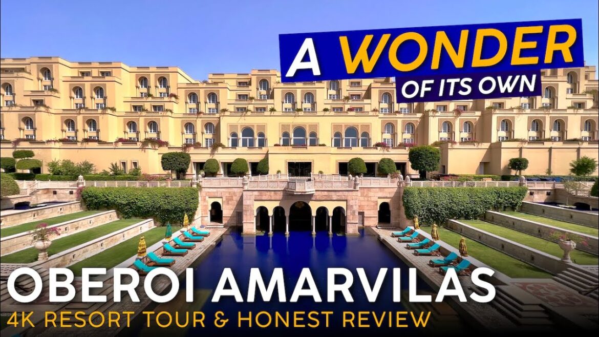 OBEROI AMARVILAS Agra, India 🇮🇳【4K Hotel Tour & Review】A Pure Wonder!