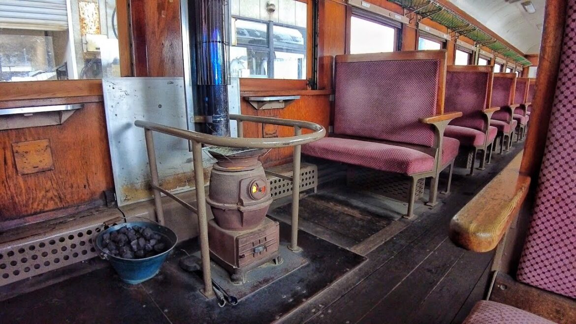 Riding Japan’s Stove Train in Heavy Snow | Tsugaru Railway Aomori Riding Japan's Stove Train in Heavy Snow | Tsugaru Railway Aomori