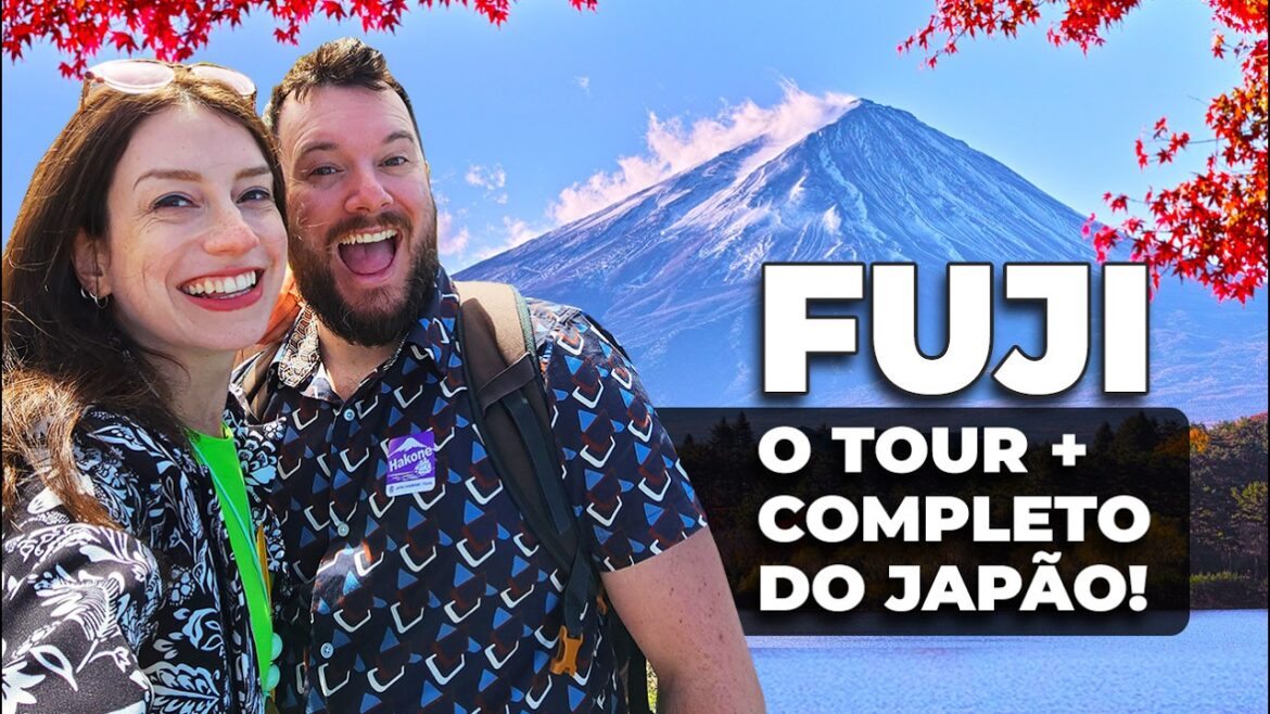 SUBIMOS O MONTE FUJI NO JAPÃO! TOUR COMPLETO DE TÓQUIO Vila ninja, barco pirata, teleférico e trem SUBIMOS O MONTE FUJI NO JAPÃO! TOUR COMPLETO DE TÓQUIO Vila ninja, barco pirata, teleférico e trem