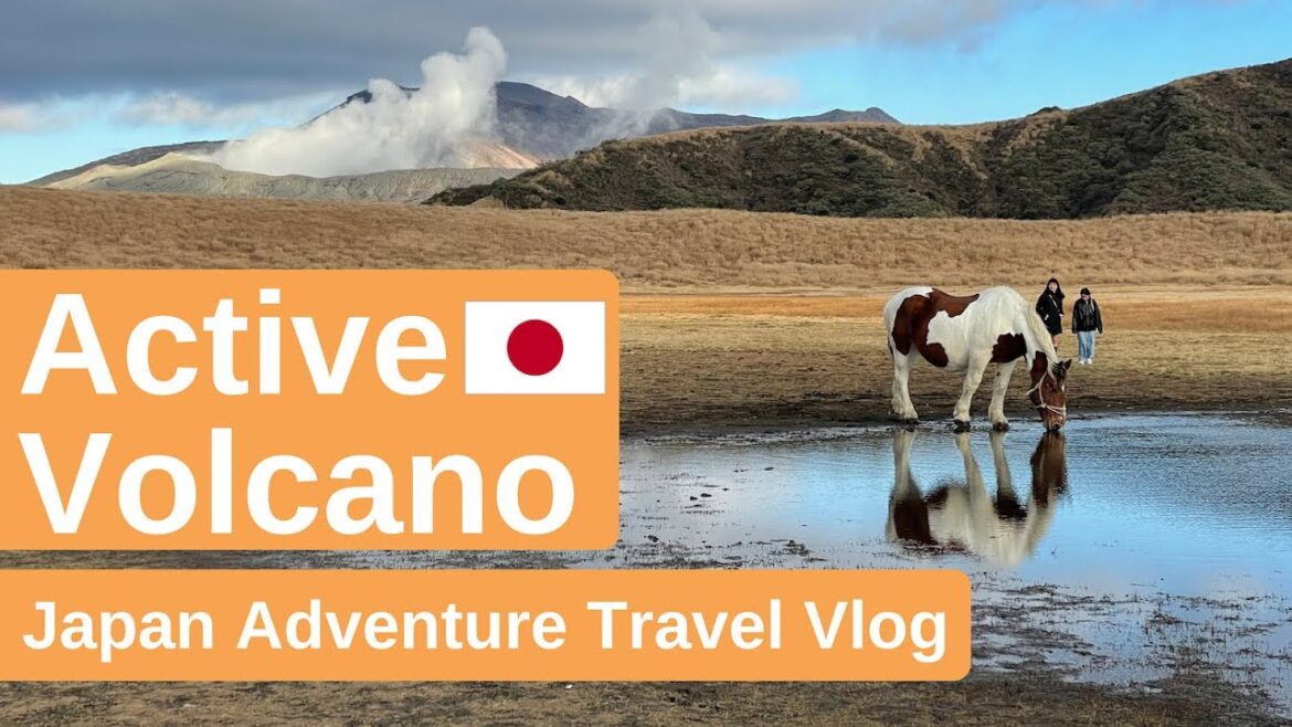 Active Volcano Adventure - Kyūshū Unleashed / World Travel Vlog Japan 🇯🇵