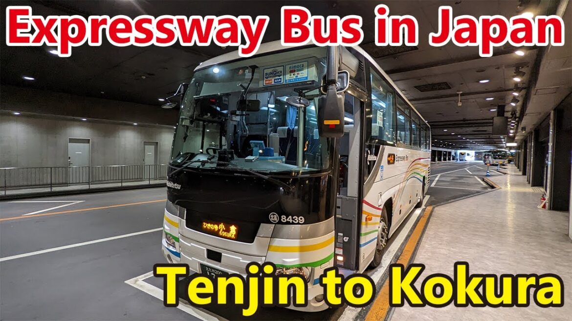 【So frequent!!】 Riding Japan’s Expressway Bus “Hikino” | Tenjin to Kokura 【So frequent!!】 Riding Japan's Expressway Bus "Hikino" | Tenjin to Kokura