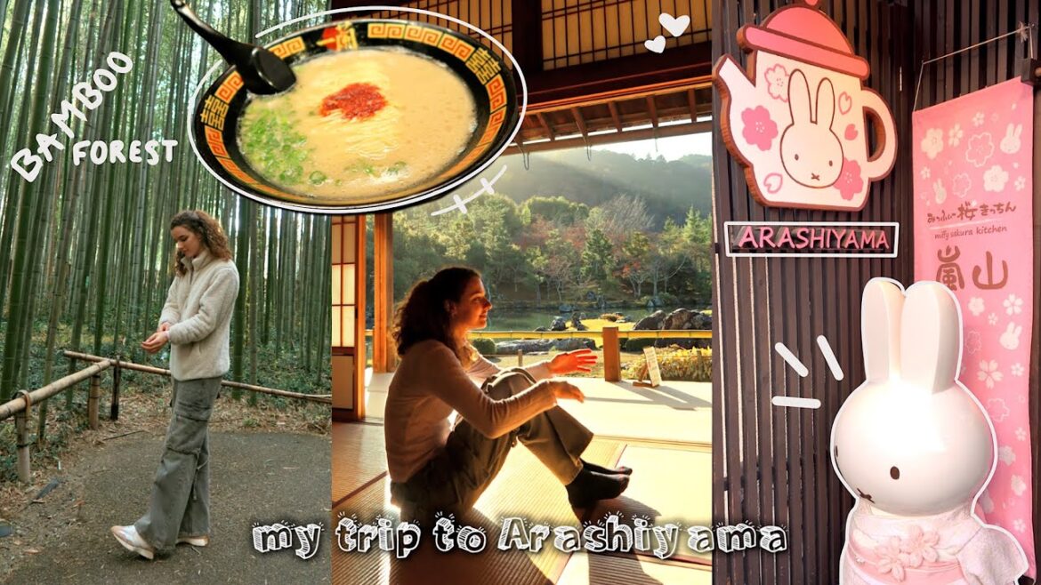 Arashiyama Day Dream🎋🍜Bamboo Grove, Thrift Shopping, and Ramen Adventures in Kyoto Japan!