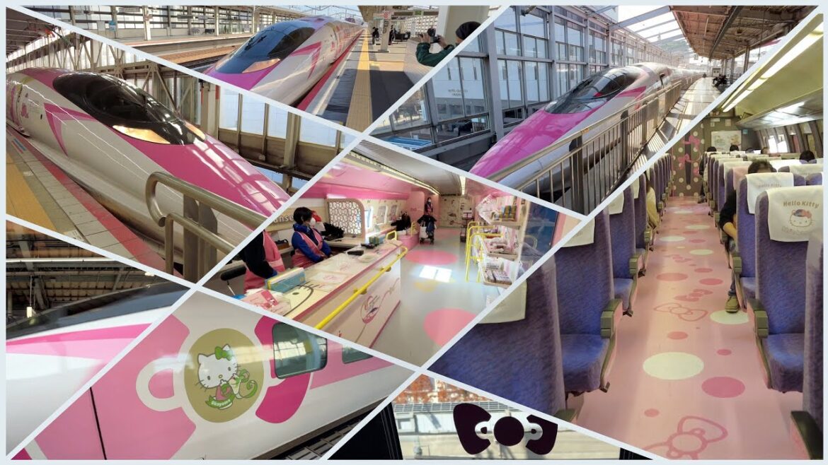 Japan - Hello Kitty Shinkansen - Full Tour