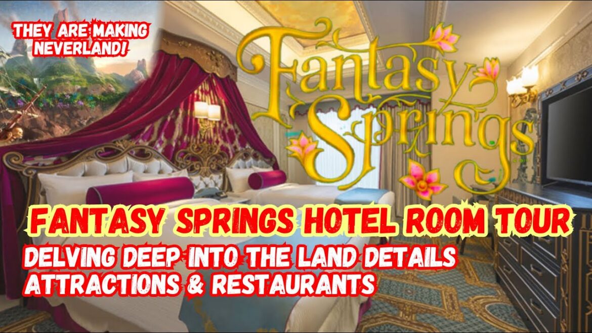 Fantasy Springs Hotel Room Tour & Land Details, Attractions, Restaurants | Tokyo Disneysea Fantasy Springs Hotel Room Tour & Land Details, Attractions, Restaurants | Tokyo Disneysea