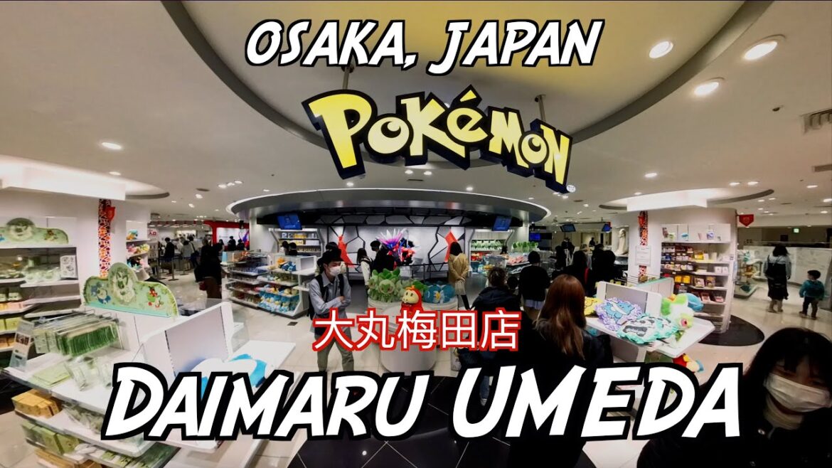 Visiting Daimaru Umeda for Pokemon, Nintendo and Capcom! #大丸梅田店 #japanvlog Visiting Daimaru Umeda for Pokemon, Nintendo and Capcom! #大丸梅田店 #japanvlog