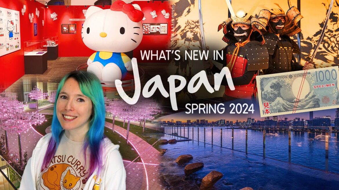 What's New in Japan, Spring 2024 - New Attractions in Tokyo, Events, Theme Cafes