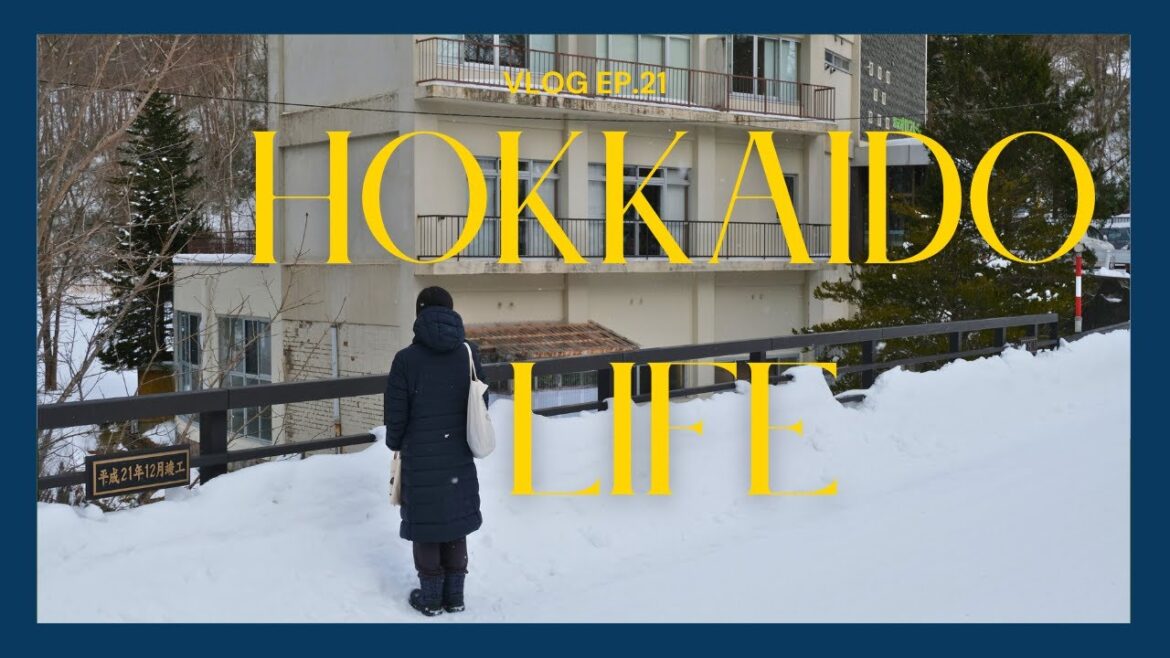 Vlog ep.21 [北海道移住生活] 登別のカルルス温泉 | 冬のあったかランチ | のぼりべつ豚を買いに精肉店へ |