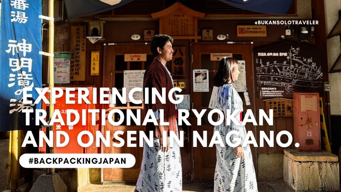 [Japan Trip Part 5] Nginep di traditional ryokan hotel dan nyobain onsen! #japan #travelvlog #nagano