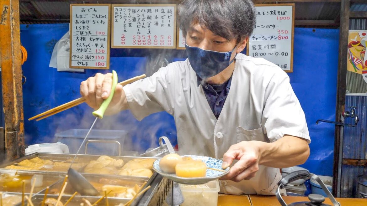 日本の屋台プロセス５選！深夜の屋台ラーメン職人に密着。