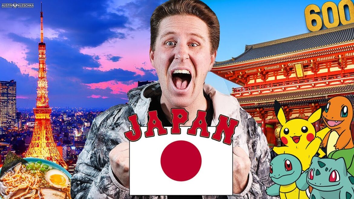 AMAZING JAPAN TRIP STARTS IN TOKYO! *600* | Kleschka Vlogs