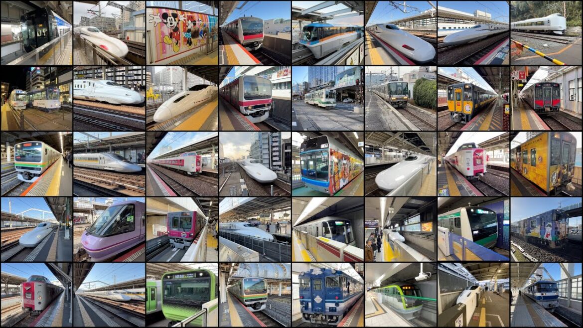 Japan - Trains From All Around Japan 2023