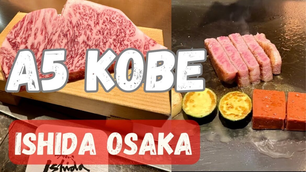 A5 Kobe beef at Ishida Osaka: 150g for $120 USD!!