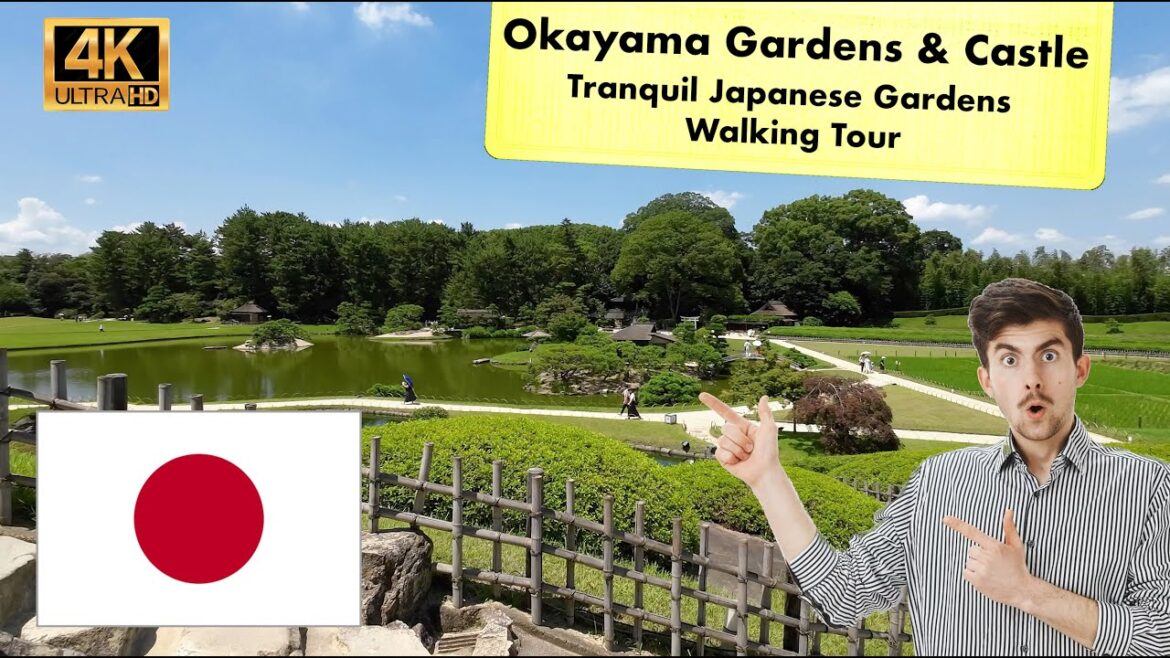 Okayama Japanese Gardens & Castle / Walking Tour / ASMR 4K Japan Okayama Japanese Gardens & Castle / Walking Tour / ASMR 4K Japan