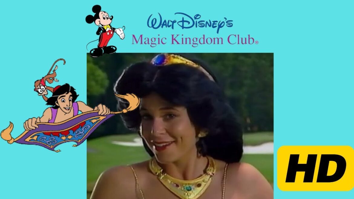Magic Kingdom Club Gold Card Video HD Remaster A Whole New World 1994 Aladdin