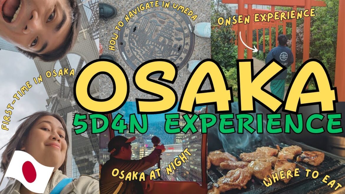 Explore Osaka for 5 Days: Budget-Friendly Itinerary and Vlog