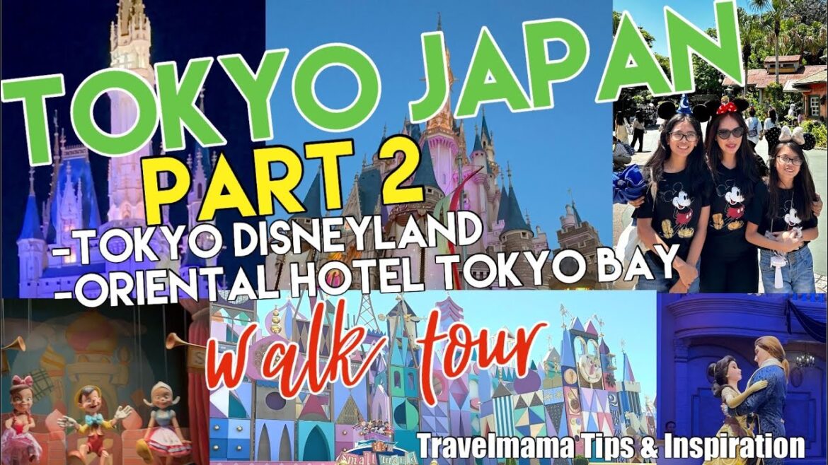 TOKYO DISNEYLAND JAPAN walking tour family vacation | BEST RIDES (Part 2)| #walk  #travel  #disney