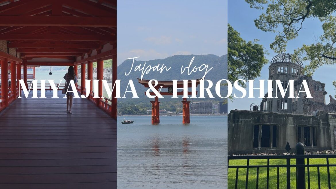 MIYAJIMA & HIROSHIMA TRAVEL VLOG 🇯🇵 | Japanese island and Peace Memorial